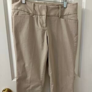 The Limited Cream/Beige Cropped Pants, Size 4